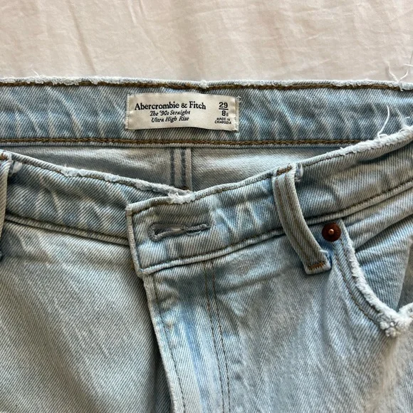 Abercrombie 90s straight ultra high rise - Picture 2 of 3